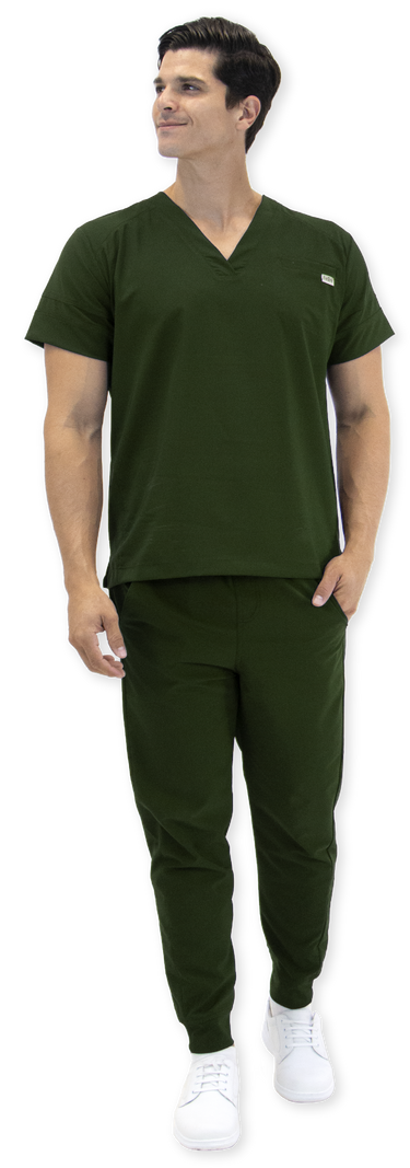 CONJ H 24 VERDE BANDERA
